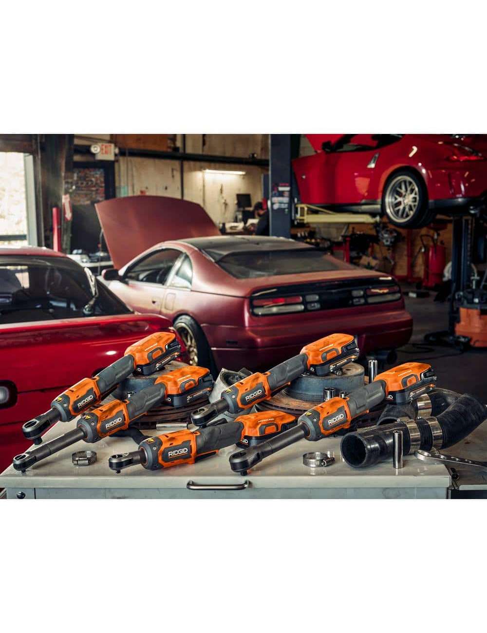 18V Brushless Cordless 3/8 in. Extended Reach Ratchet (Tool Only)