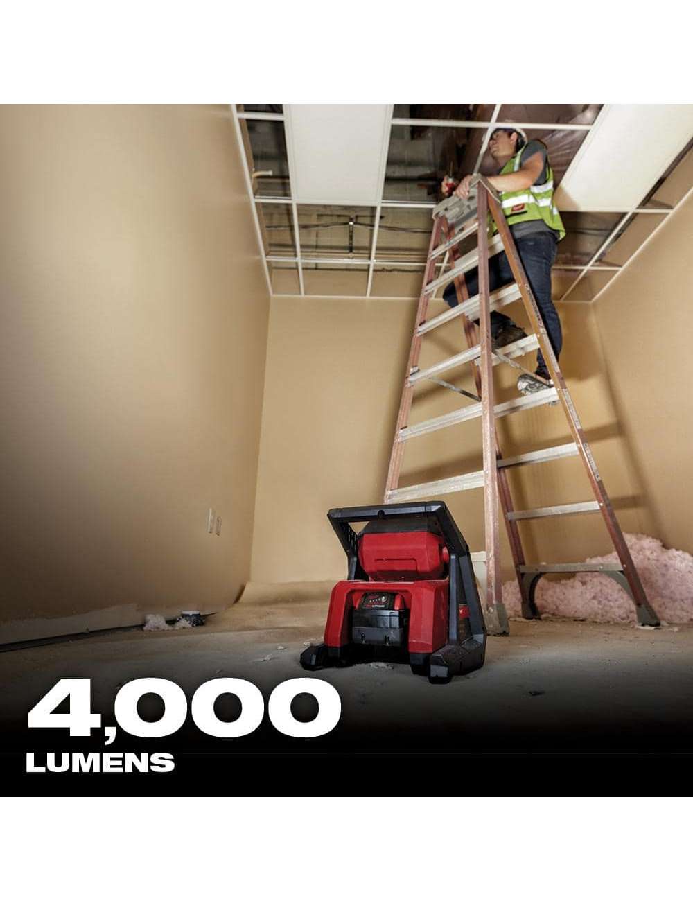 M18 GEN-2 18-Volt Lithium-Ion Cordless 4000 Lumens ROVER LED AC/DC Flood Light (Tool-Only)