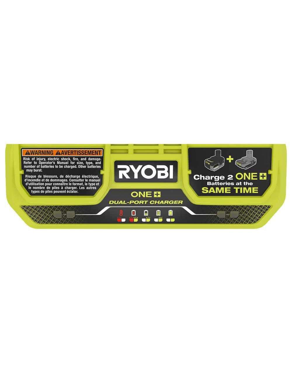 ONE+ 18V (6) 1.5 Ah Batteries with Dual-Port Charger Starter Kit