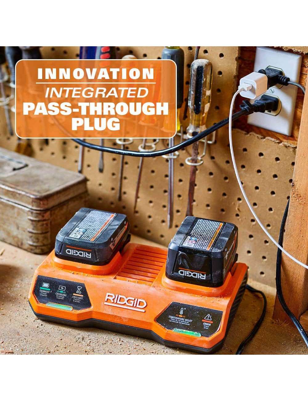 18V Dual Port Simultaneous Charger