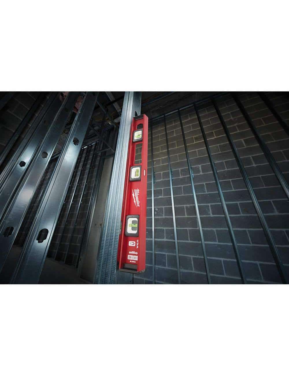 24 in. Magnetic I-Beam Level