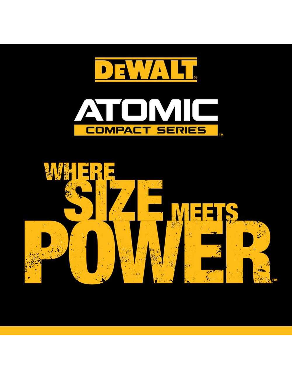 ATOMIC 20-Volt Lithium-Ion Cordless Compact 1/2 in. Drill/Driver Kit with 2.0Ah Battery, Charger and Bag