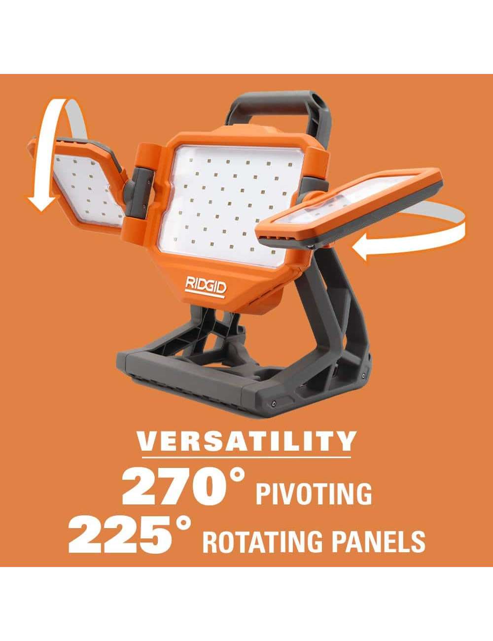 18V Hybrid Panel Light Kit with 4.0Ah Battery and Charger