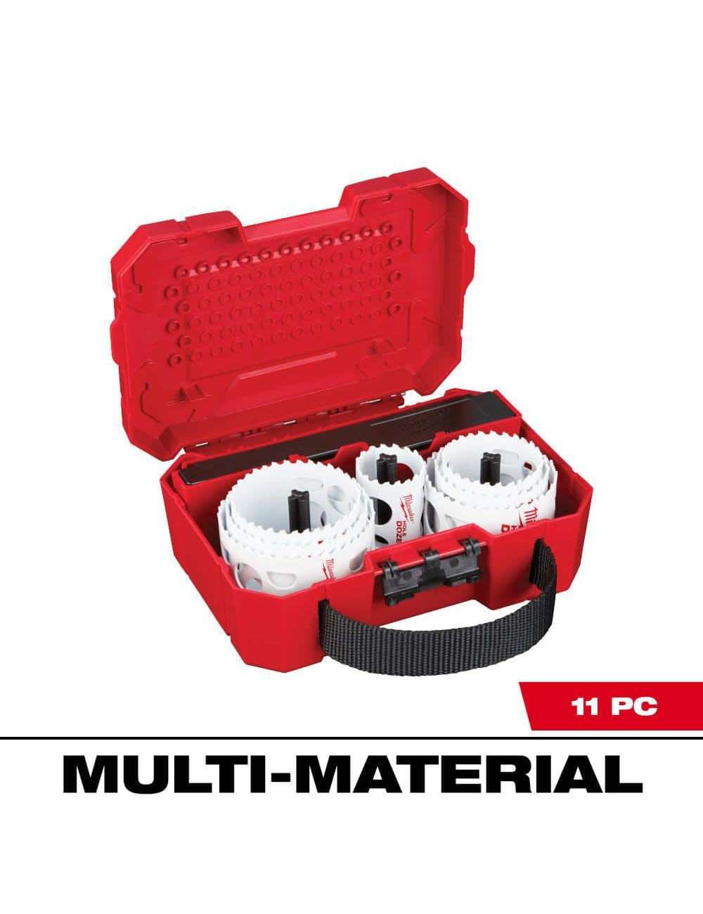 Hole Dozer General Purpose Bi-Metal Hole Saw Set (11-Piece)