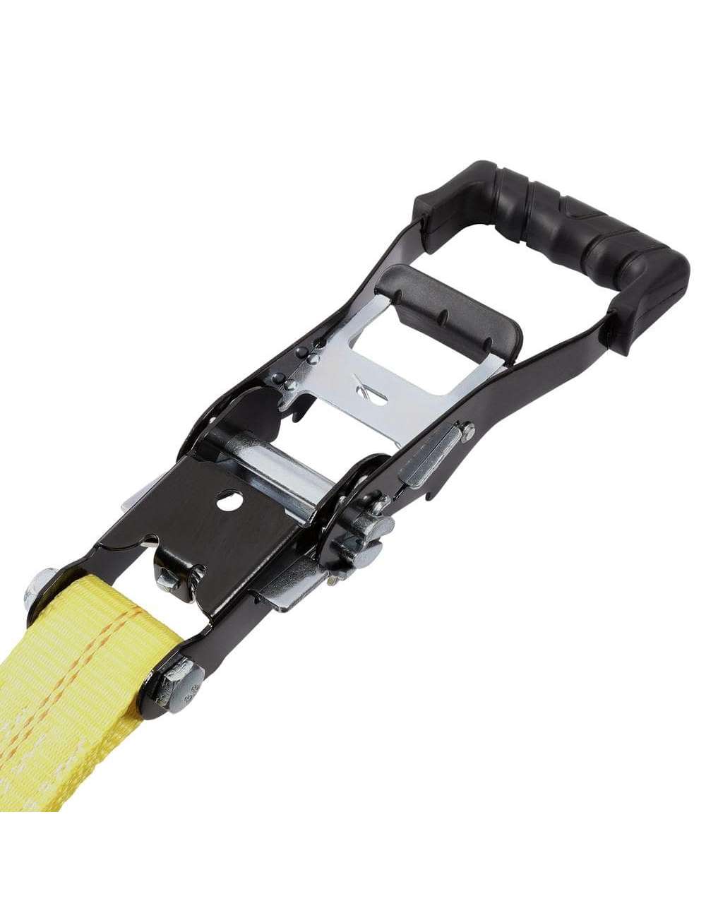 27 ft. x 2 in. Heavy-Duty Ratchet Tie-Down Strap with J Hook
