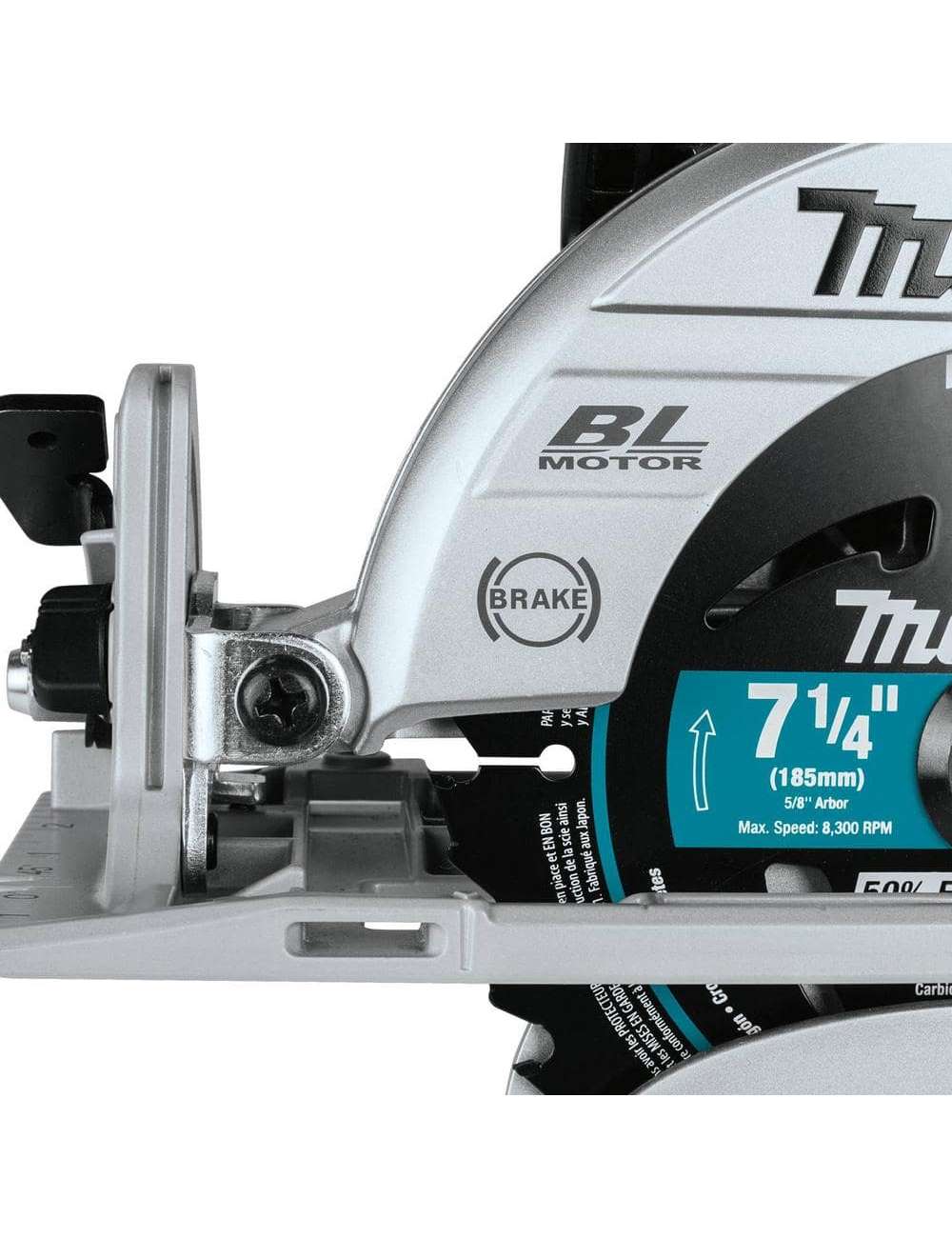 18V X2 LXT Lithium-Ion (36V) Brushless Cordless Rear Handle 7-1/4 in. Circular Saw w/BONUS 5.0Ah Battery 2 Pack