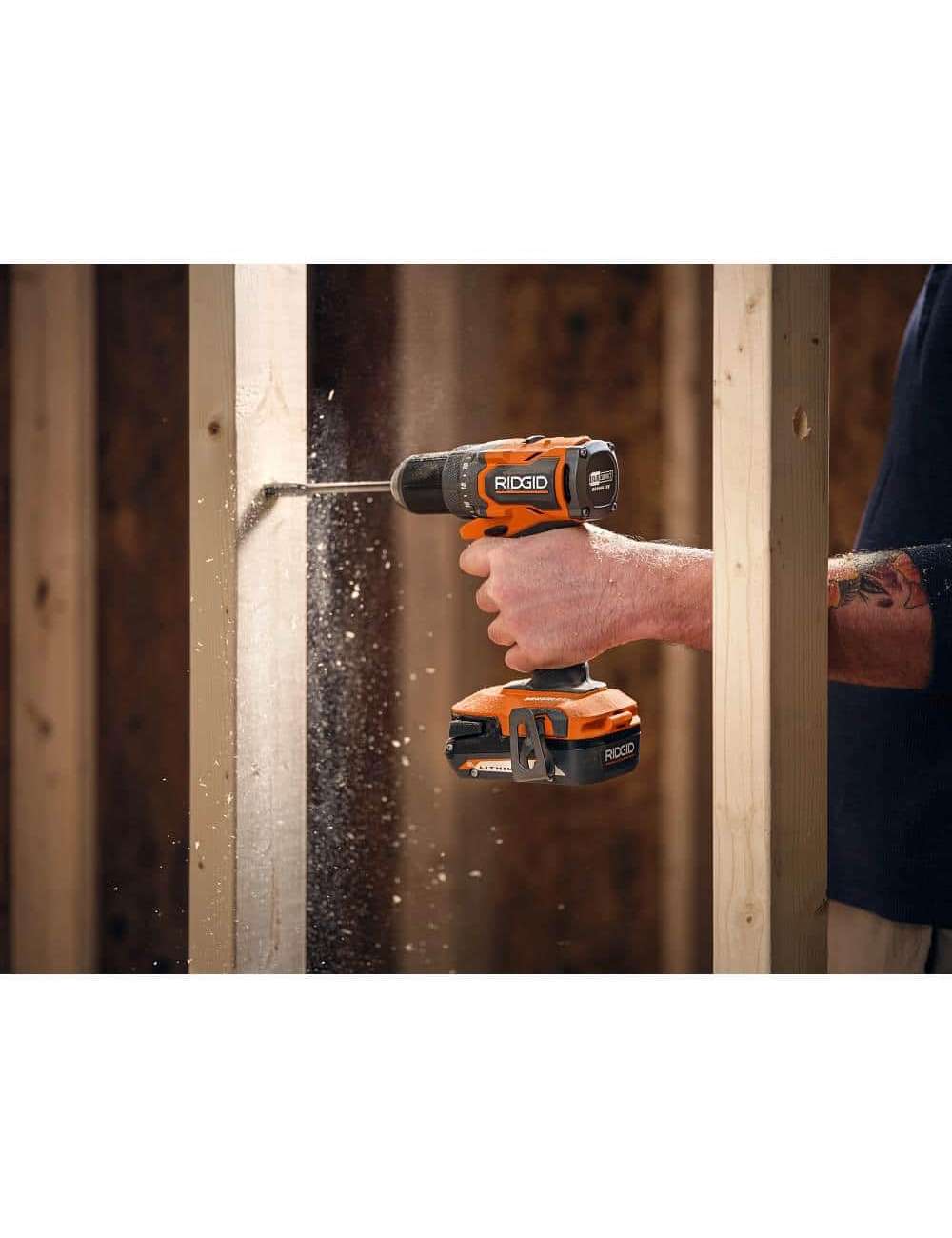 18V SubCompact Brushless Cordless 1/2 in. Drill/Driver Kit with (2) 2.0 Ah Batteries, Charger, and Tool Bag