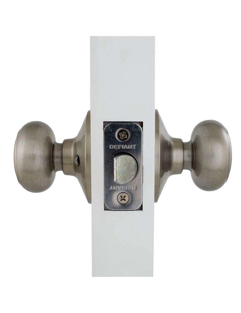 Hartford Satin Nickel Hall/ Closet Door Knob Contractor Pack (6-Piece)