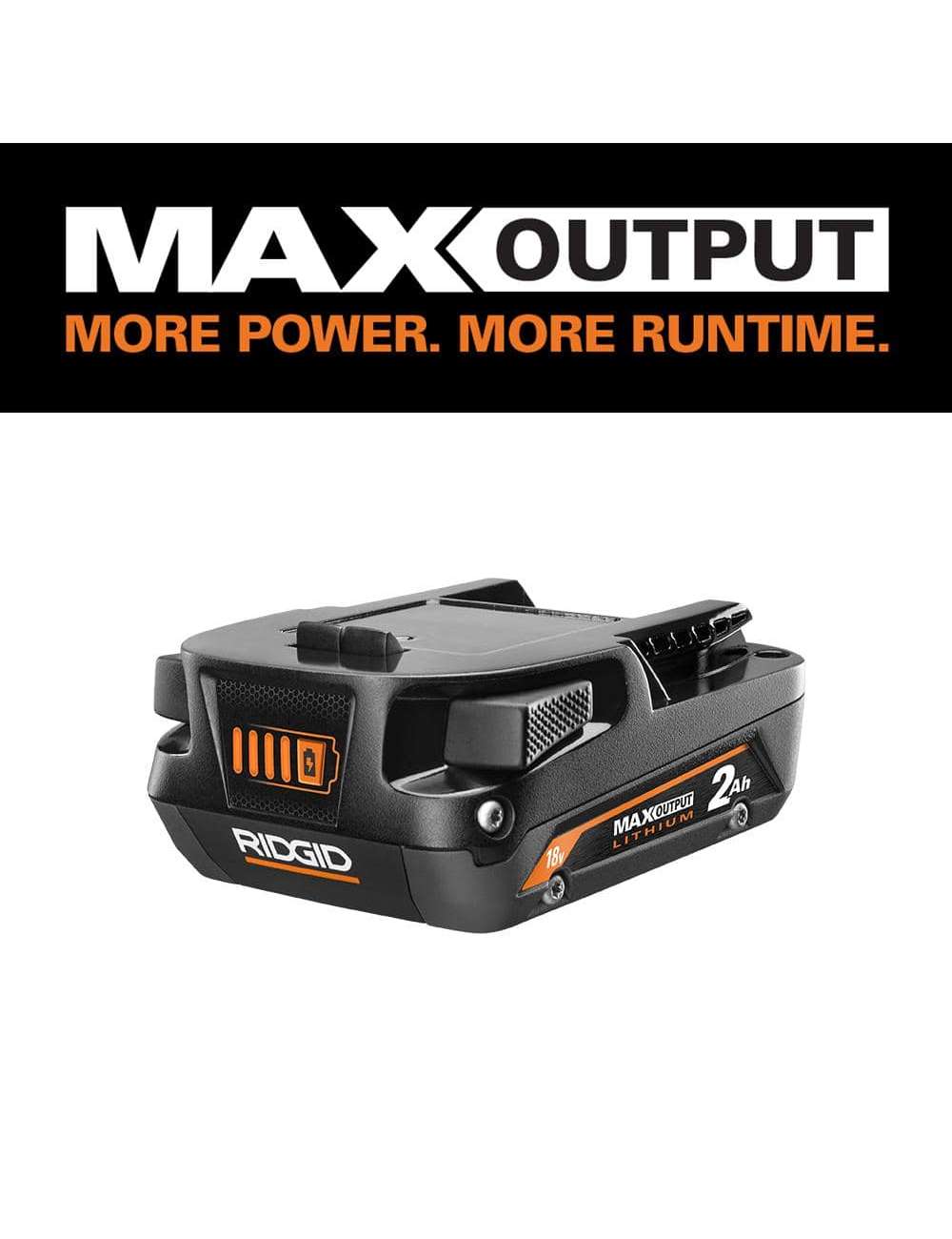 18V 2.0 Ah MAX Output Lithium-Ion Battery