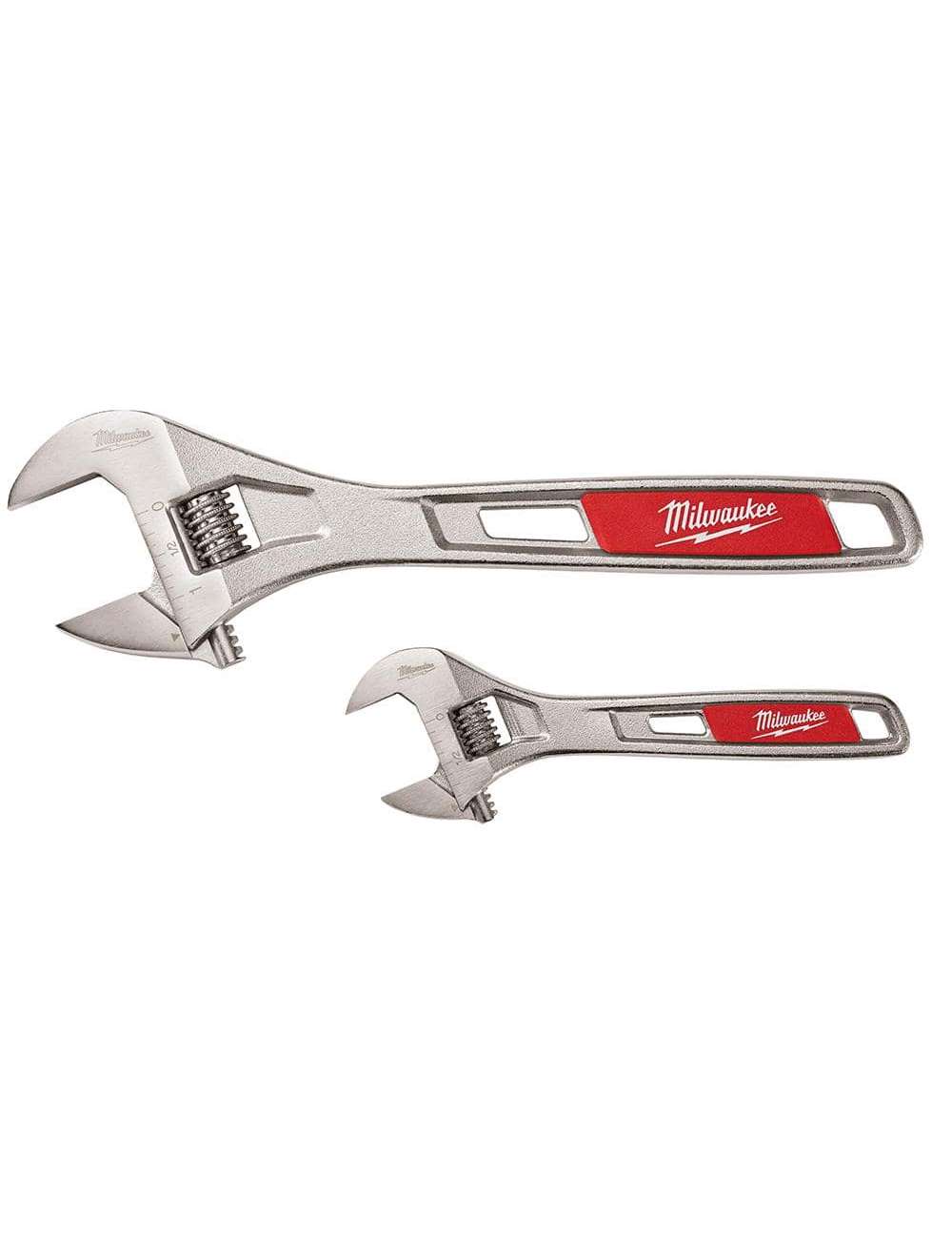 6 in. and 10 in. Adjustable Wrench Set