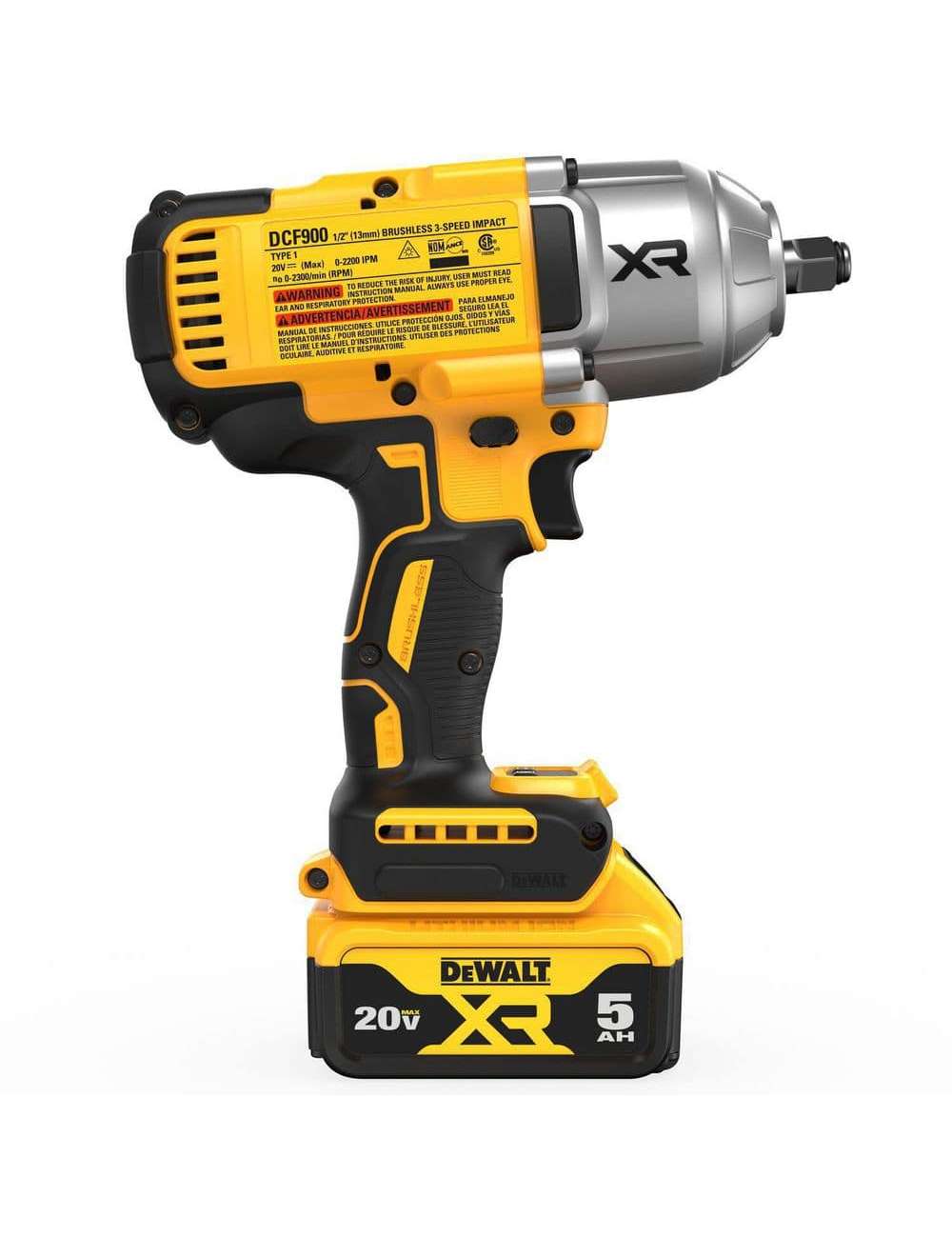 20V MAX Lithium-Ion Cordless 1/2 in. Impact Wrench Kit