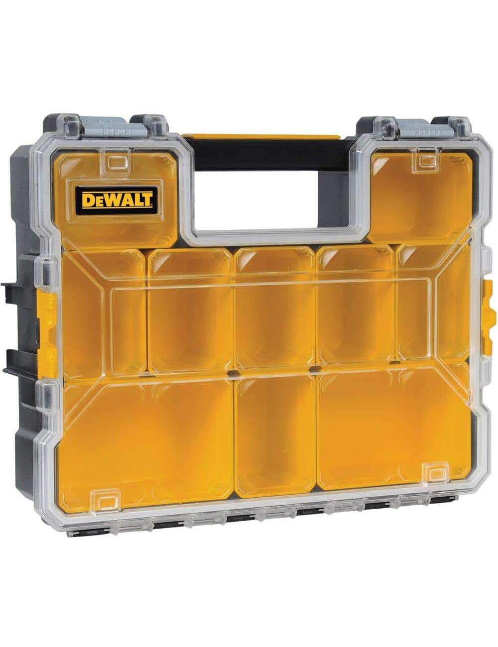 10-Compartment Shallow Pro Small Parts Organizer