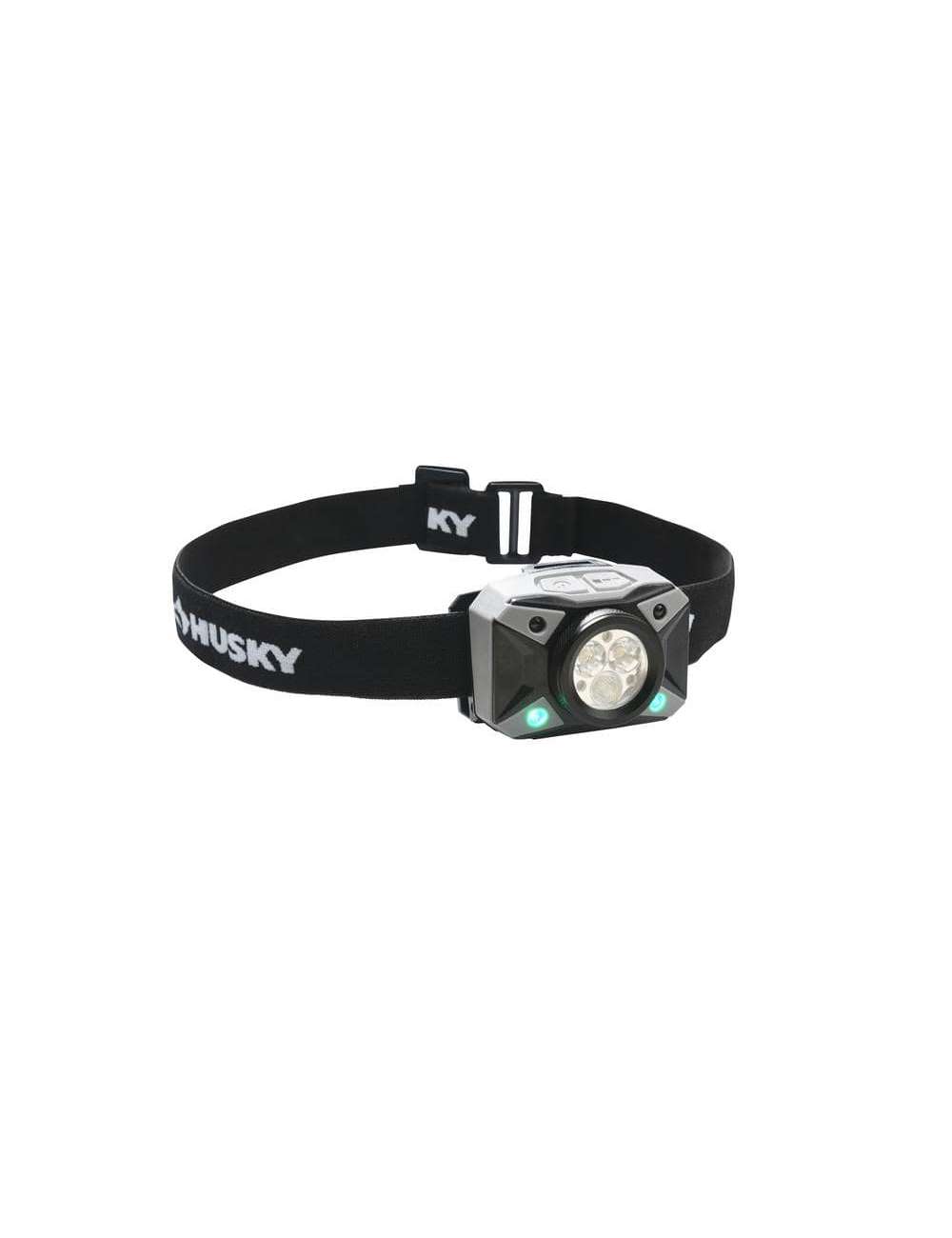 500-Lumens Dual Beam LED Headlamp 5 modes Impact and Water Resistant with Batteries