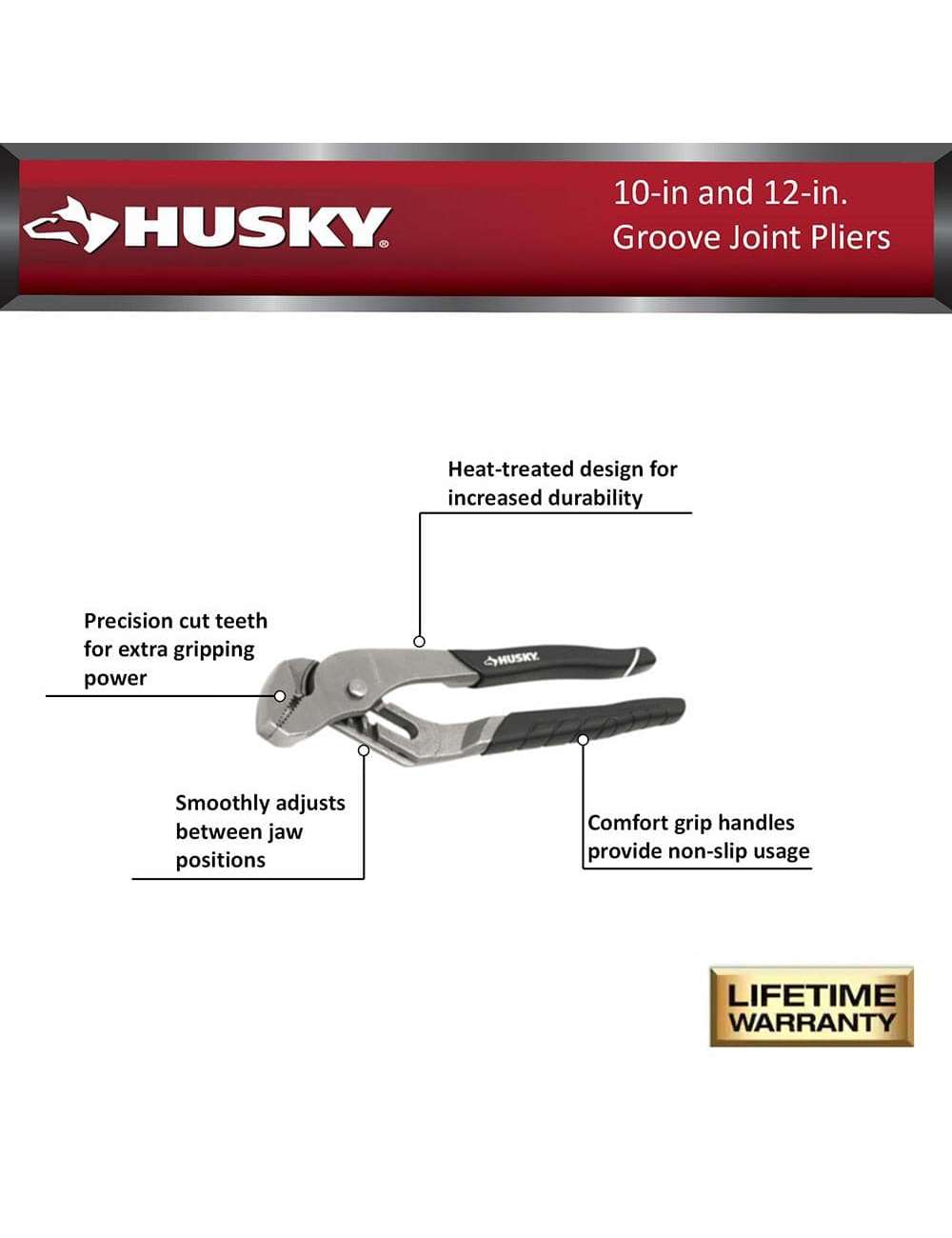 Groove Joint Pliers Set (2-Piece)