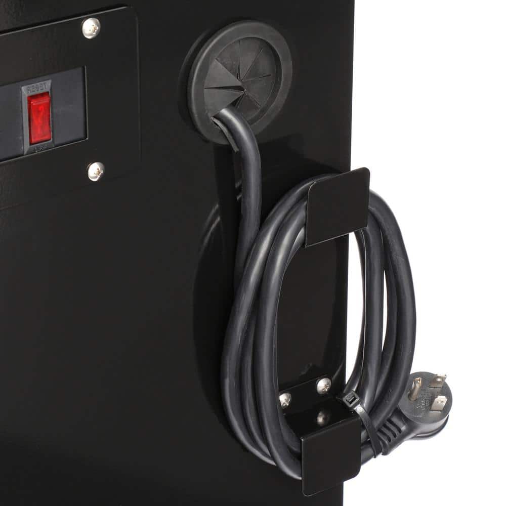 62 in. W x 24 in. D Standard Duty 14 Drawer Mobile Workbench Cabinet Tool Chest with Solid Wood Top in. Gloss Black