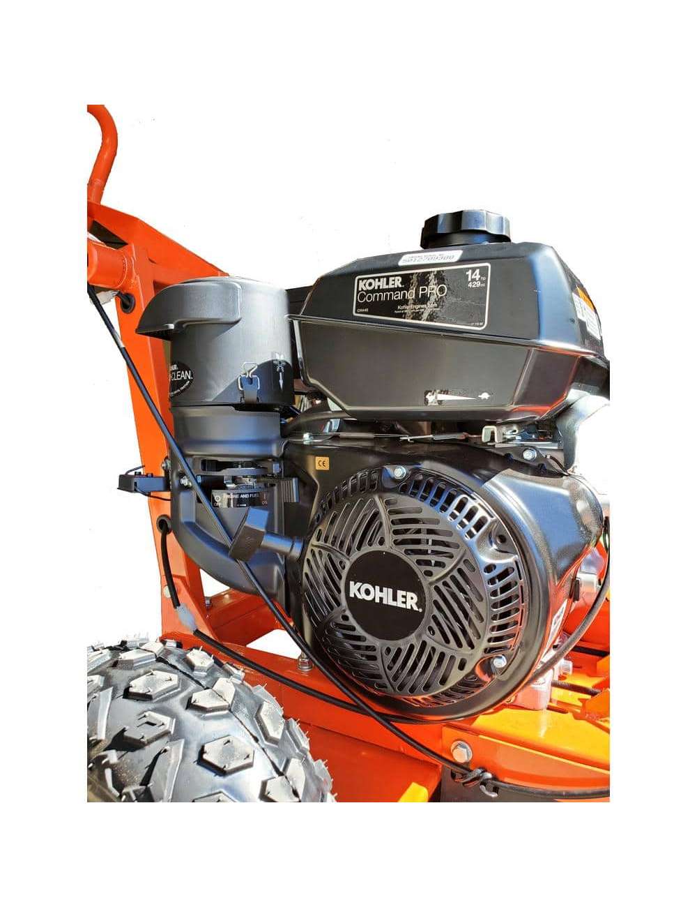 12 in. 14 HP Gas Powered Certified Commercial Stump Grinder with 9 High Speed HPDC Machined Carbide Cutters