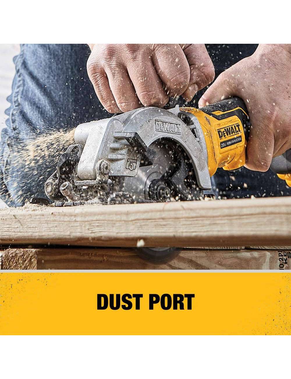 ATOMIC 20V MAX Cordless Brushless 4-1/2 in. Circular Saw (Tool Only)