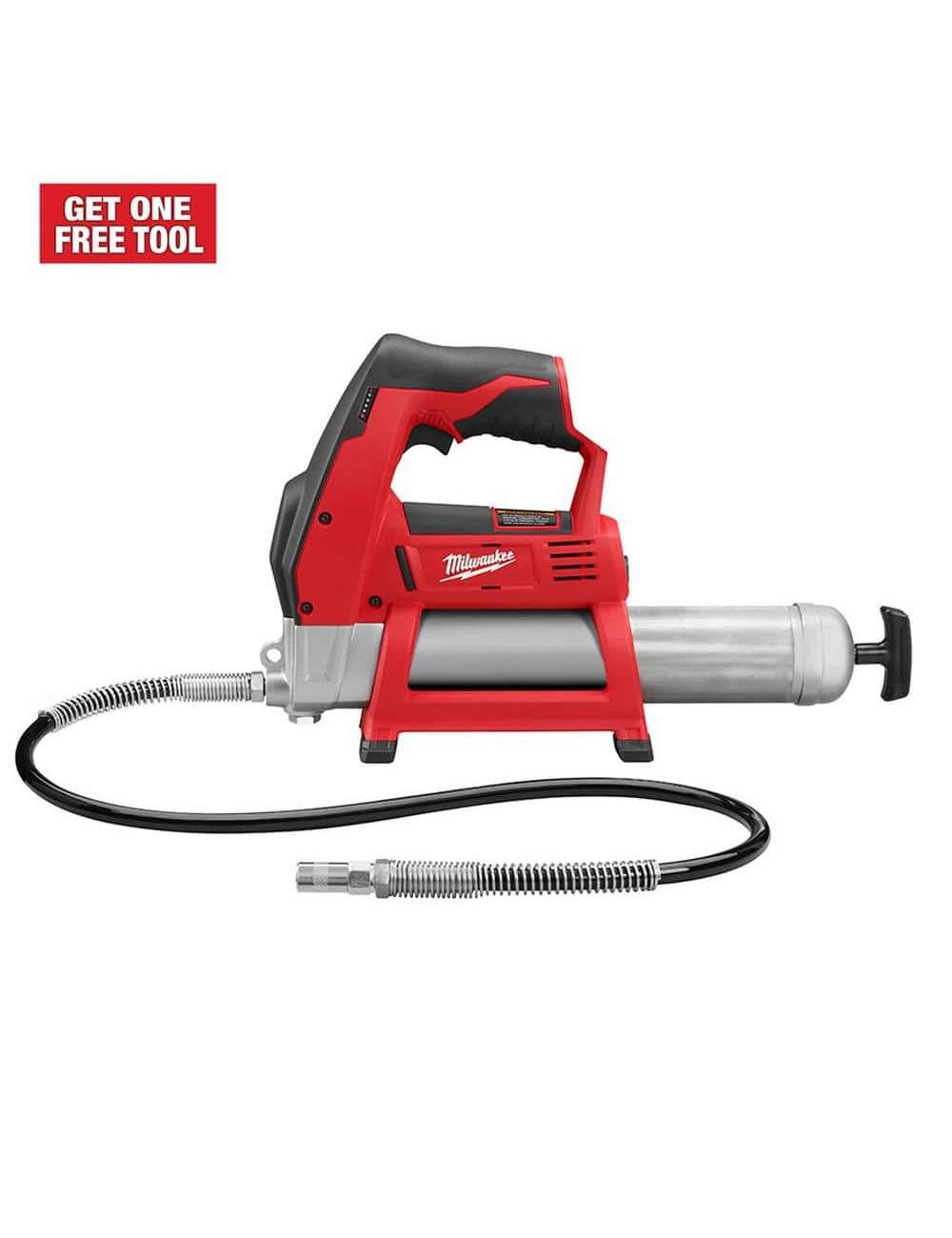 M12 12V Lithium-Ion Cordless Grease Gun (Tool-Only)