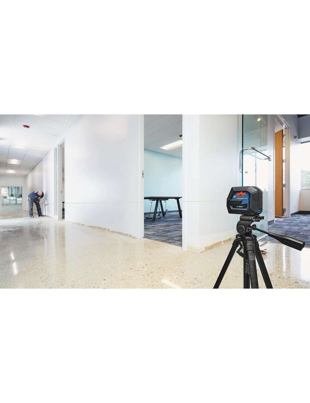 100 ft. Green Combination Laser Level Self Leveling with VisiMax Technology, Fine Adjustment Mount & Hard Carrying Case