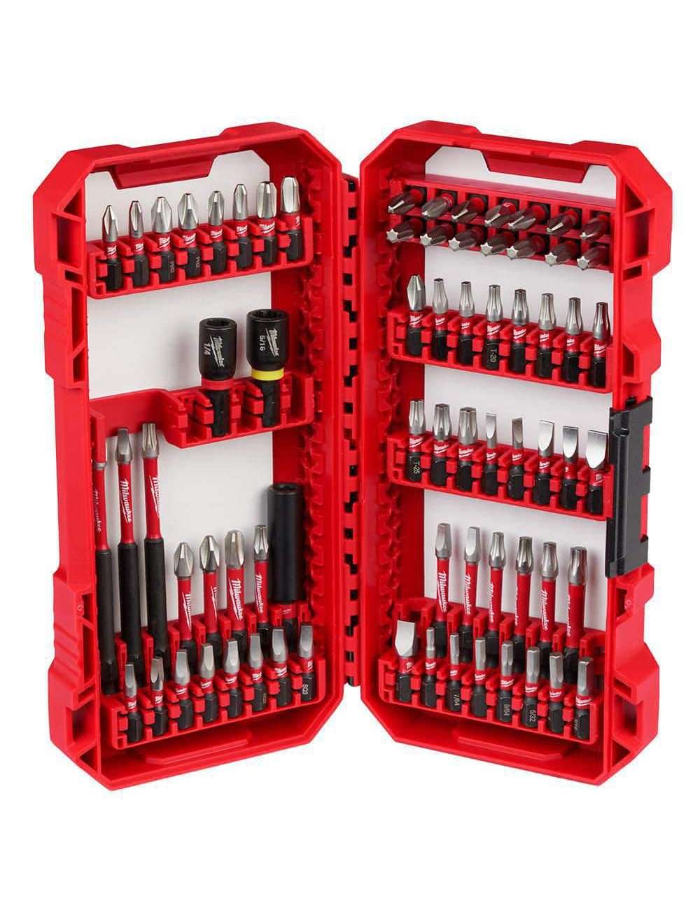SHOCKWAVE Impact Duty Alloy Steel Screw Driver Bit Set (70-Piece)