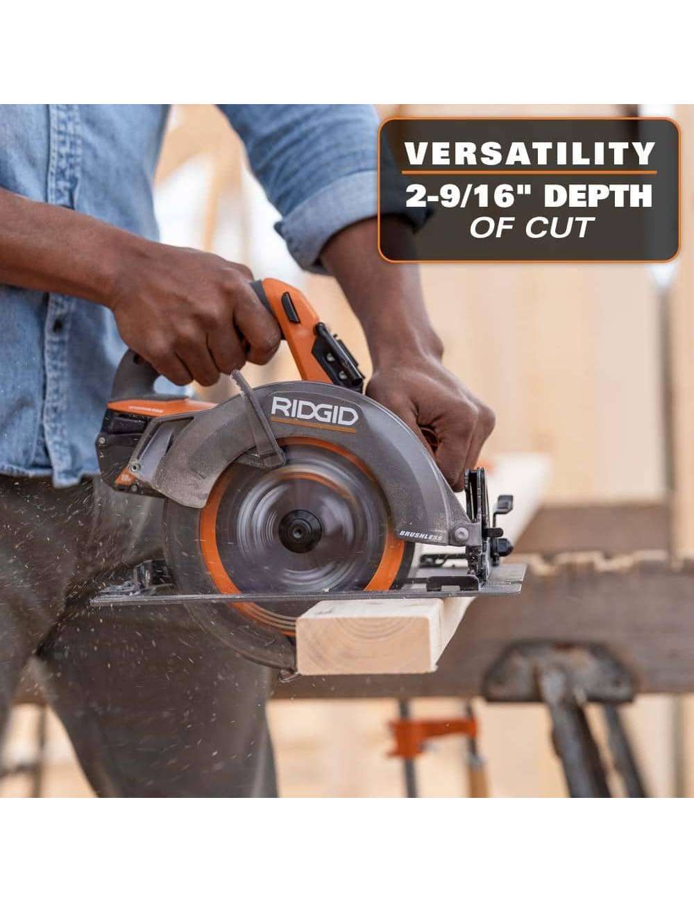 18V Brushless Cordless 7-1/4 in. Circular Saw (Tool Only)