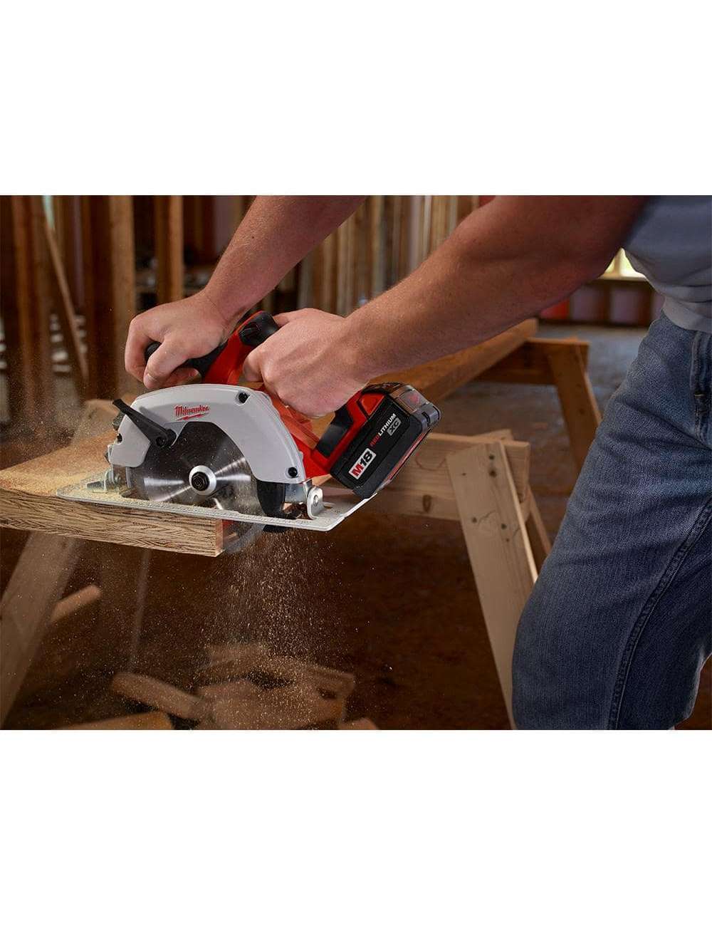 M18 18V Lithium-Ion Cordless 6-1/2 in. Circular Saw (Tool-Only)