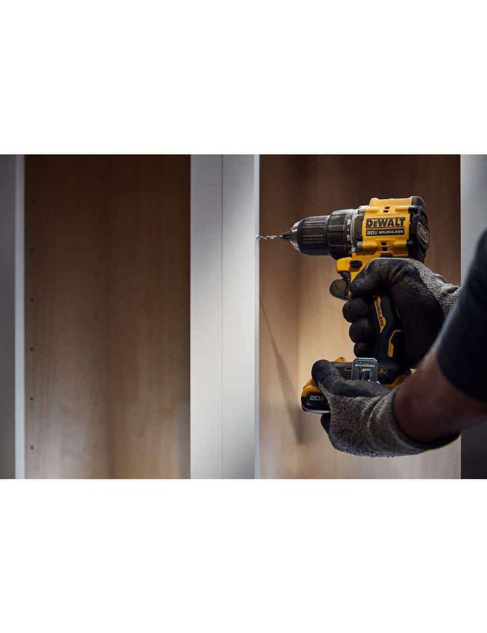 ATOMIC 20-Volt Lithium-Ion Cordless Compact 1/2 in. Drill/Driver Kit with 2.0Ah Battery, Charger and Bag