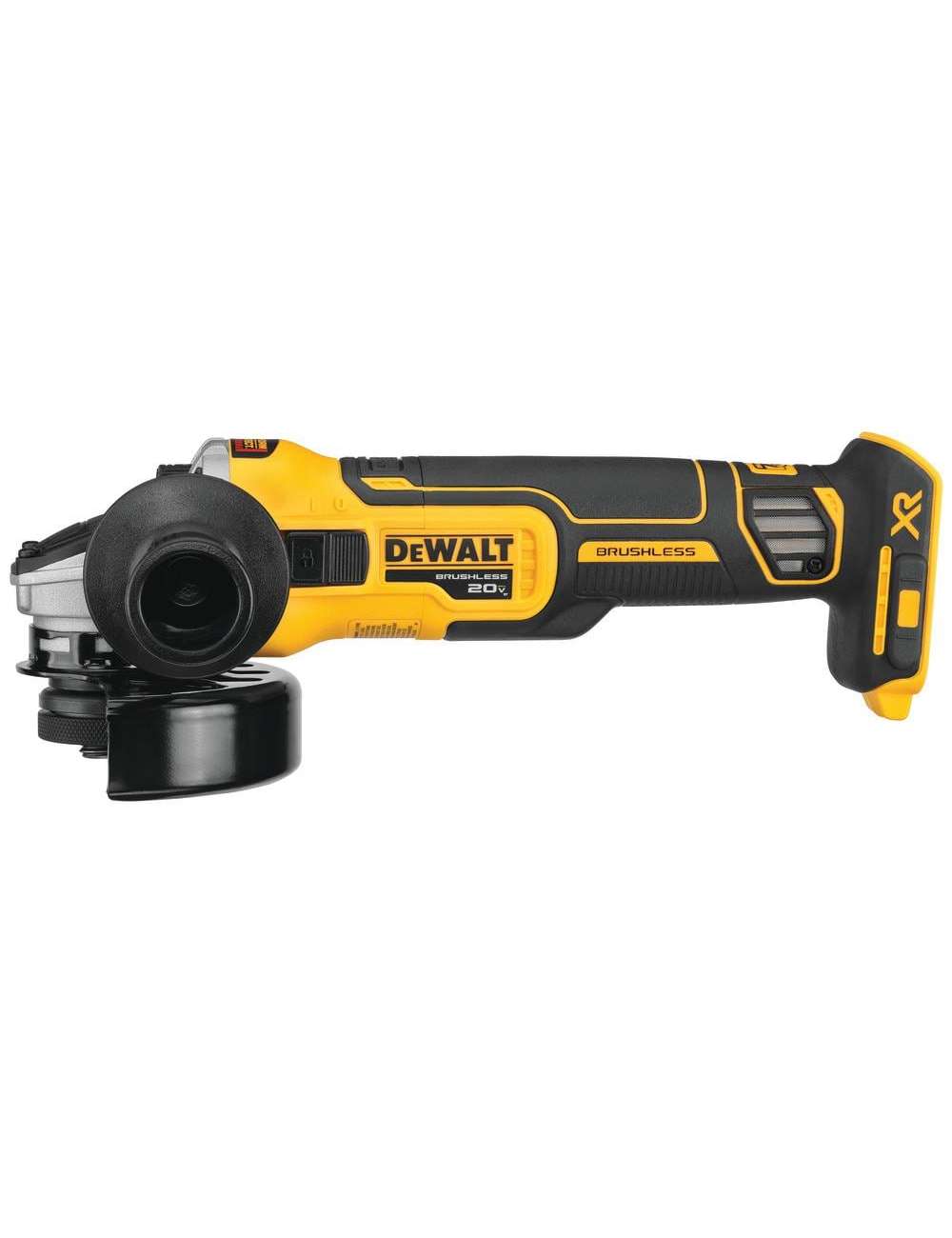 20V MAX XR Cordless Brushless 4-1/2 in. Slide Switch Small Angle Grinder with 20V MAX XR Lithium-Ion 6Ah & 4Ah Batteries