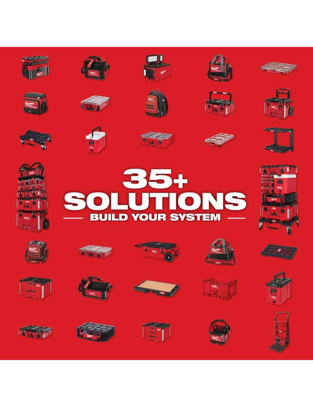 PACKOUT 20 in. Deep Organizer with 6 Compartments and Quick Adjust Dividers