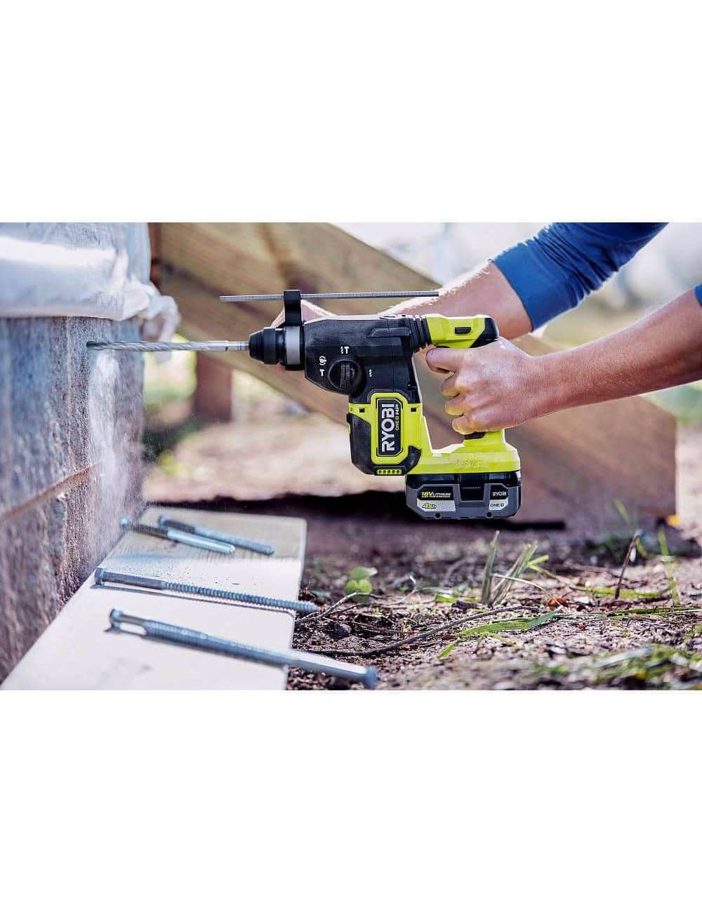 ONE+ 18V Lithium-Ion HIGH PERFORMANCE Starter Kit with 2.0 Ah Battery, 4.0 Ah Battery, 6.0 Ah Battery, Charger, and Bag