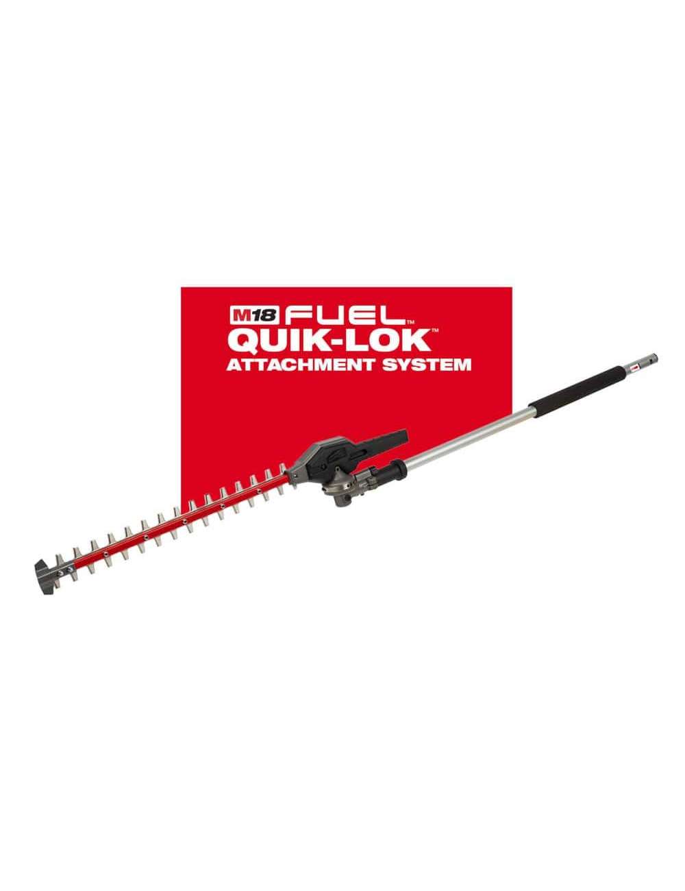M18 FUEL 18-Volt Lith-Ion Brushless Cordless Electric String Trimmer/Blower Combo Kit w/Pole Saw Hedge Trimmer (4-Tool)