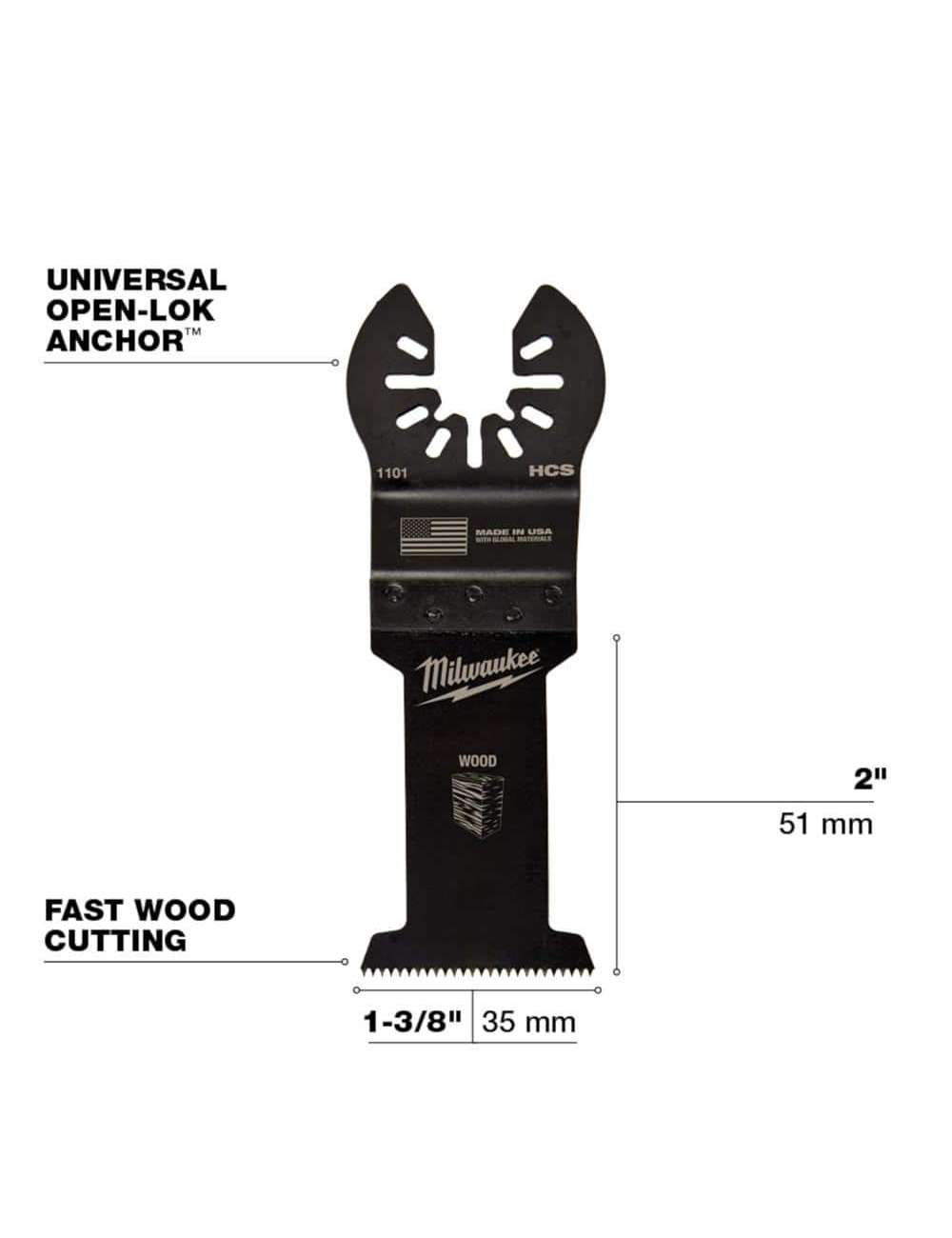 1-3/8 in. Multi-Tool Oscillating Blade Set (5-Piece)
