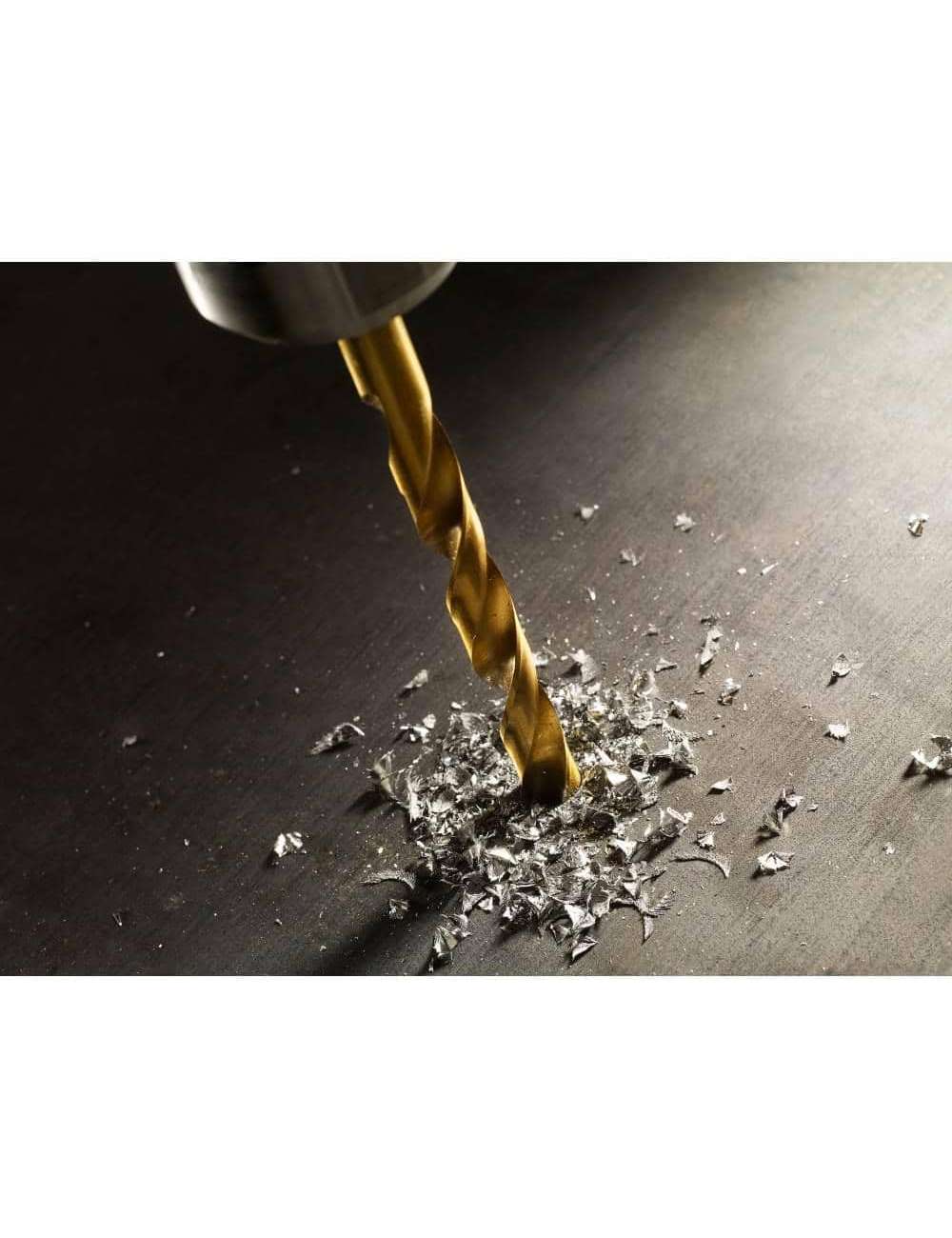 Titanium Twist Drill Bit Kit (22-Piece)