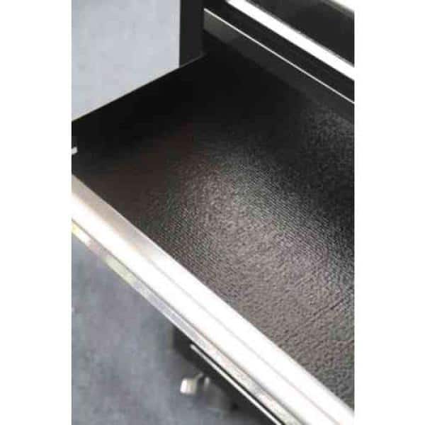 41 in. W x 24 5 in. D Standard Duty 16 Drawer Combination Rolling Tool Chest and Top Tool Cabinet Set in. Gloss Black