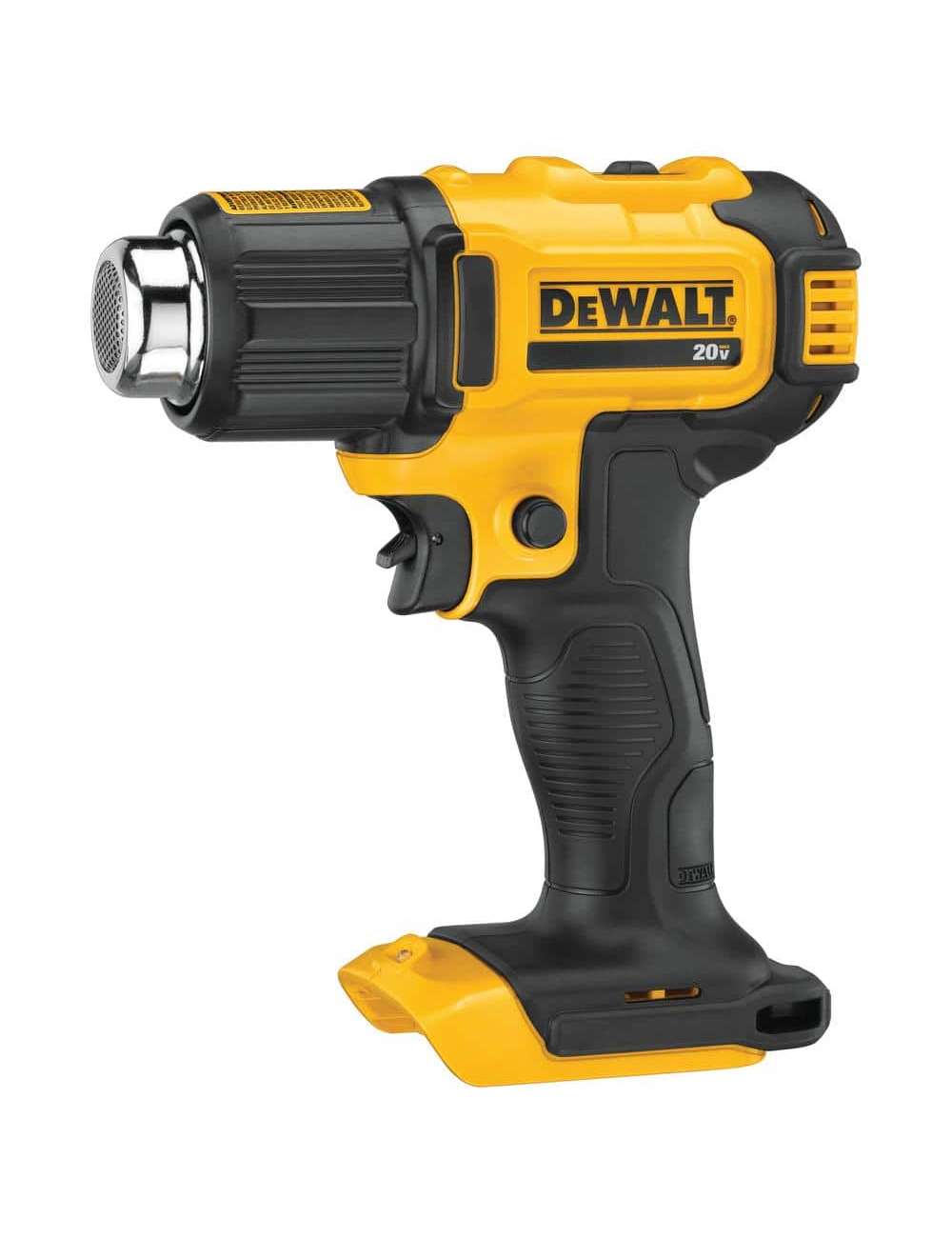 20V MAX Cordless Compact Heat Gun with Flat and Hook Nozzle Attachments