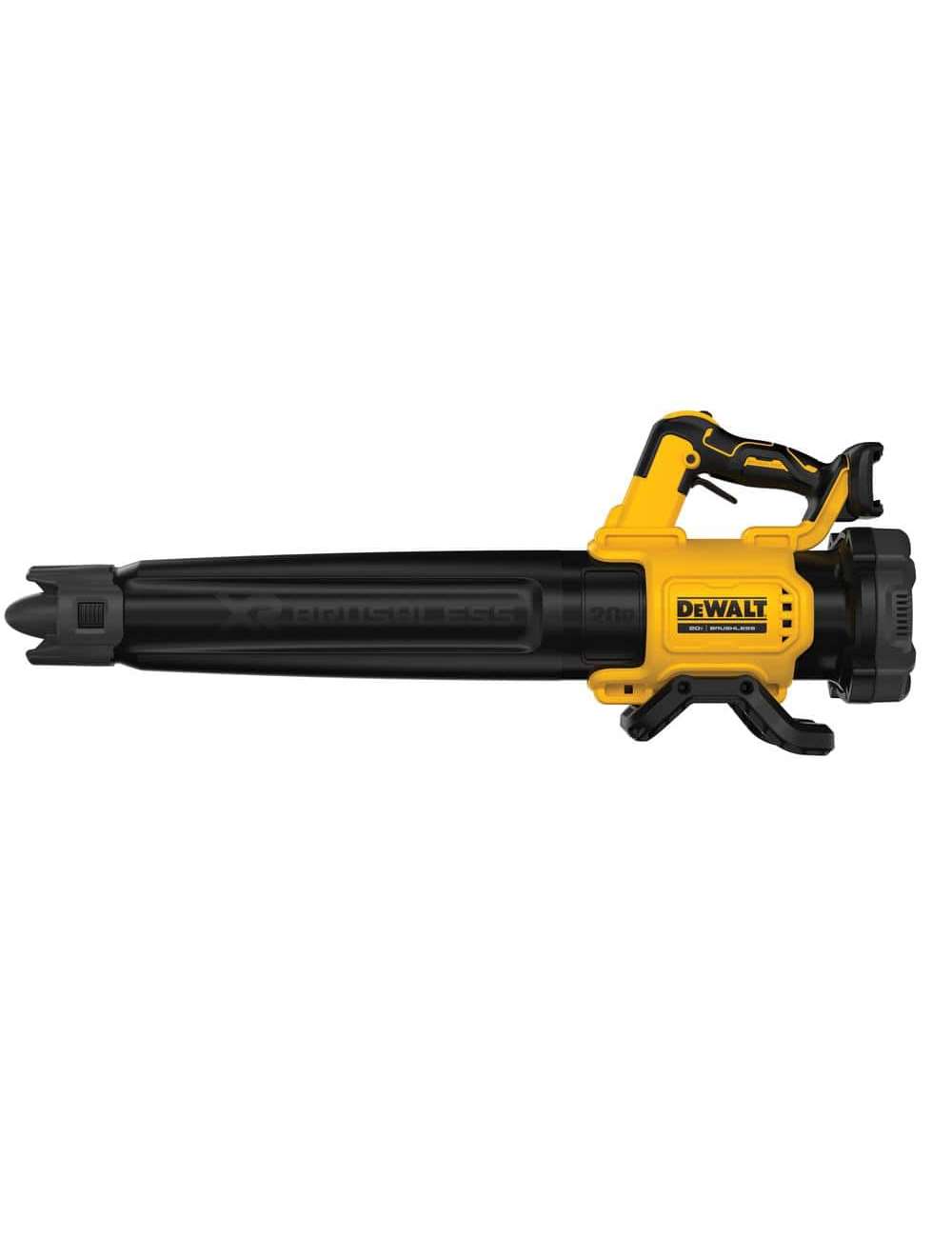 20V MAX 125 MPH 450 CFM Cordless Brushless Battery Powered Handheld Leaf Blower (Tool Only)