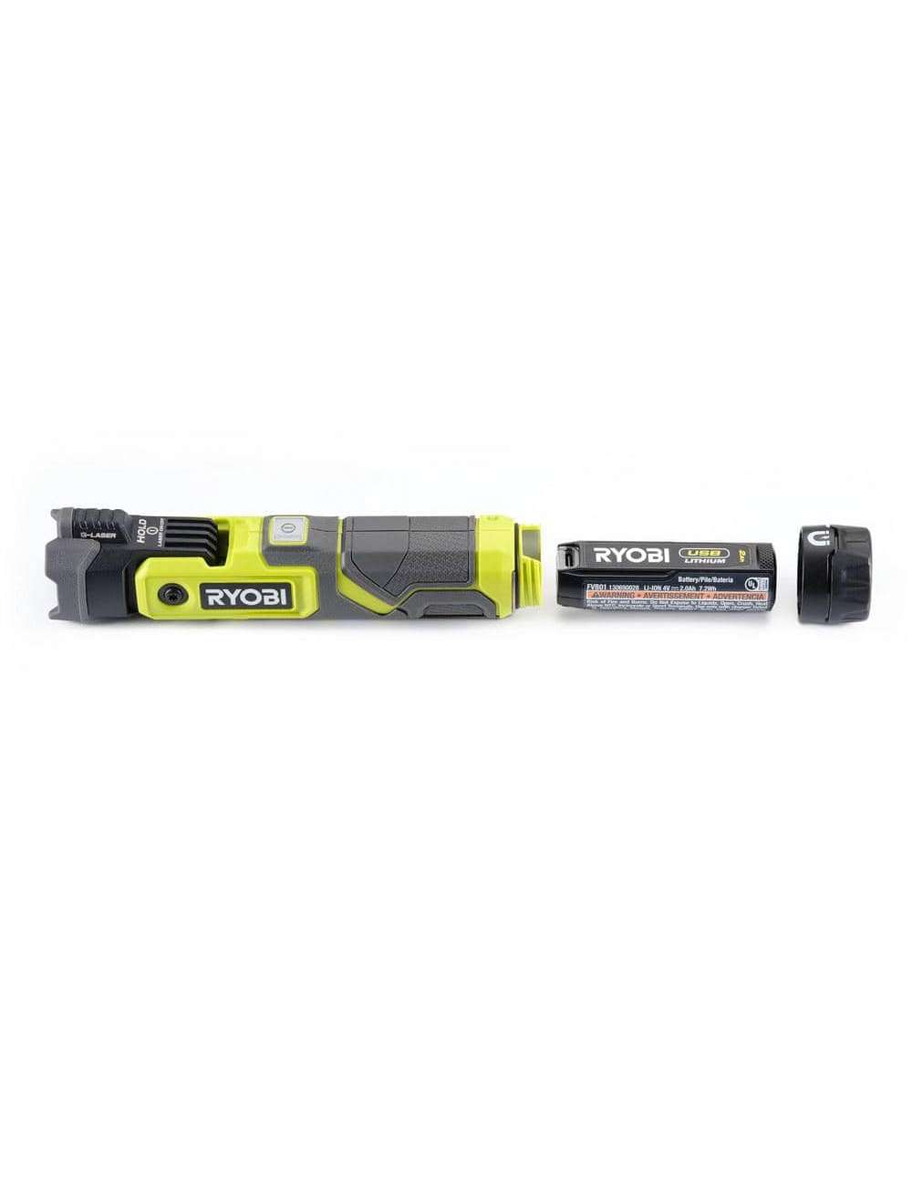 USB Lithium Pivoting 625 Lumens Head Light Kit with 2.0 Ah Battery and Charging Cable
