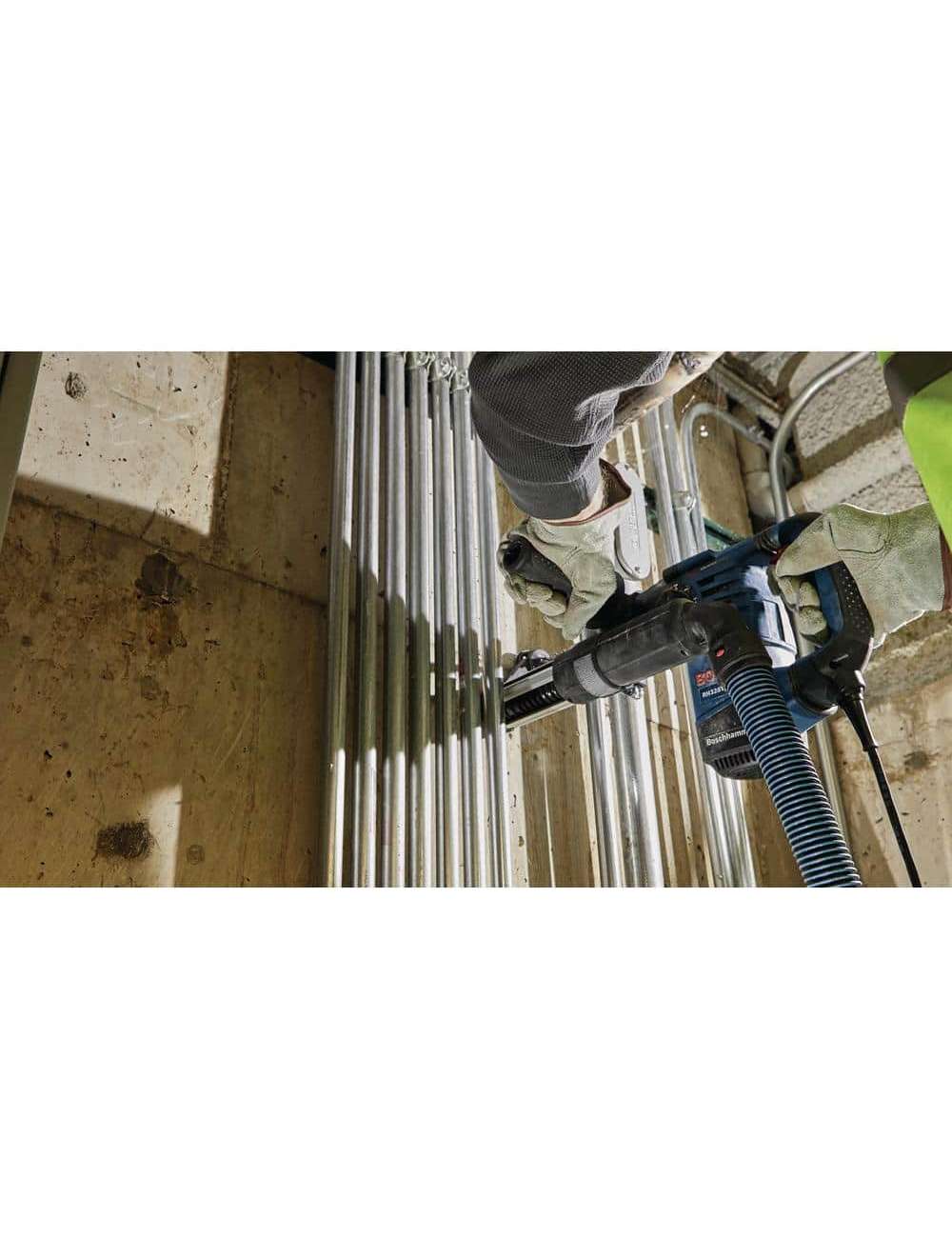 8 Amp 1-1/8 in. Corded Variable Speed SDS-Plus Concrete/Masonry Rotary Hammer Drill with Depth Gauge and Carrying Case