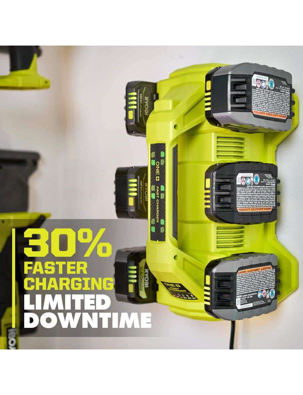 ONE+ 18V 6-Port Fast Charger