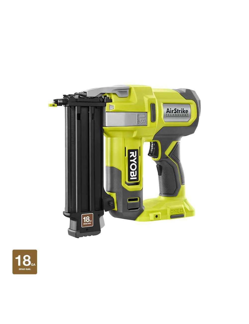 ONE+ 18V 18-Gauge Cordless AirStrike Brad Nailer (Tool Only)