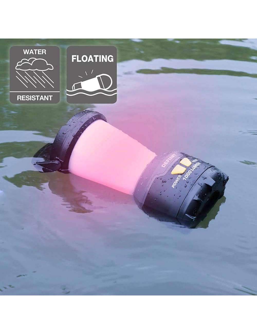 1000 Lumens Floating Weatherproof LED Lantern