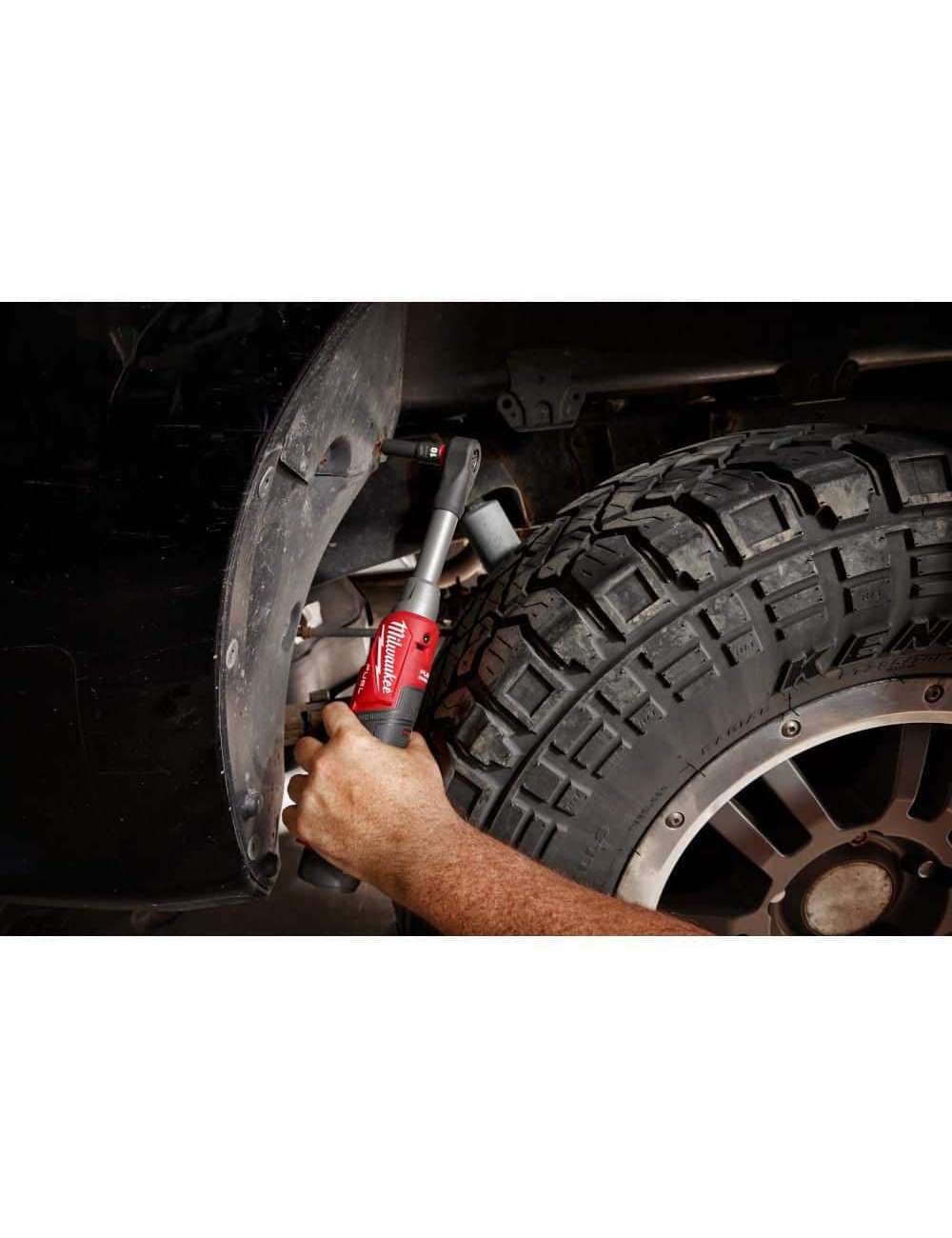 M12 FUEL 12V Lithium-Ion Brushless Cordless 3/8 in. Extended Reach High Speed Ratchet (Tool Only)