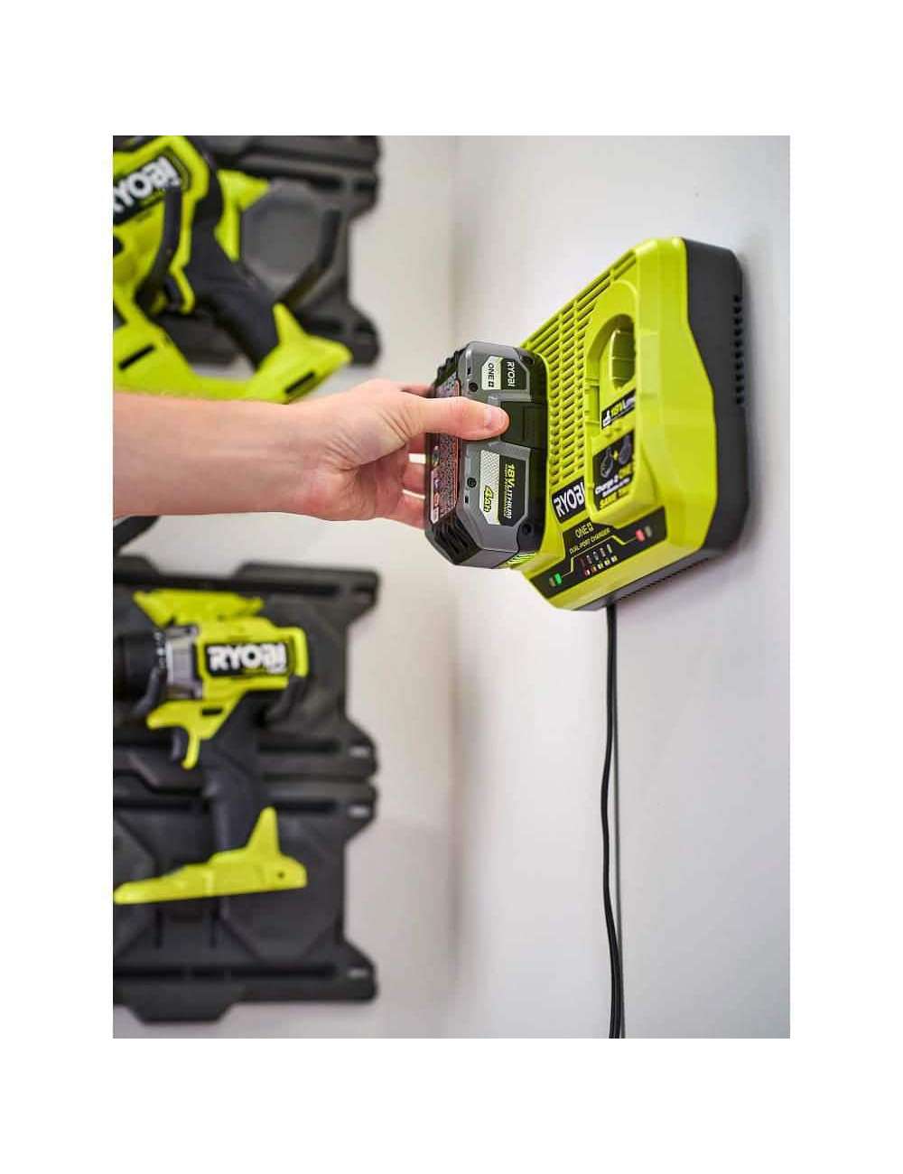 ONE+ 18V (6) 1.5 Ah Batteries with Dual-Port Charger Starter Kit