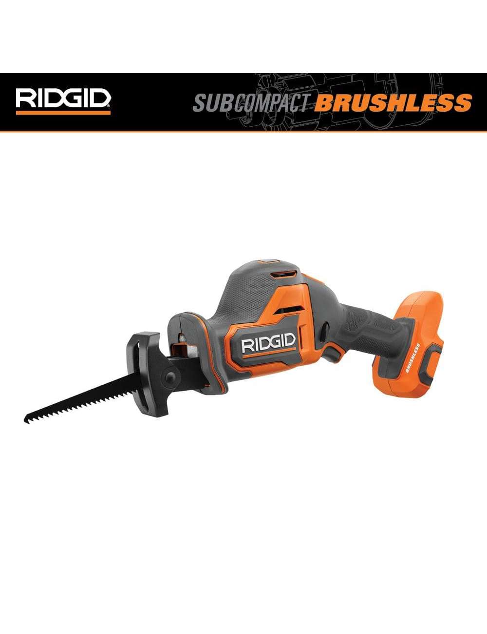 18V SubCompact Brushless Cordless One-Handed Reciprocating Saw (Tool Only)