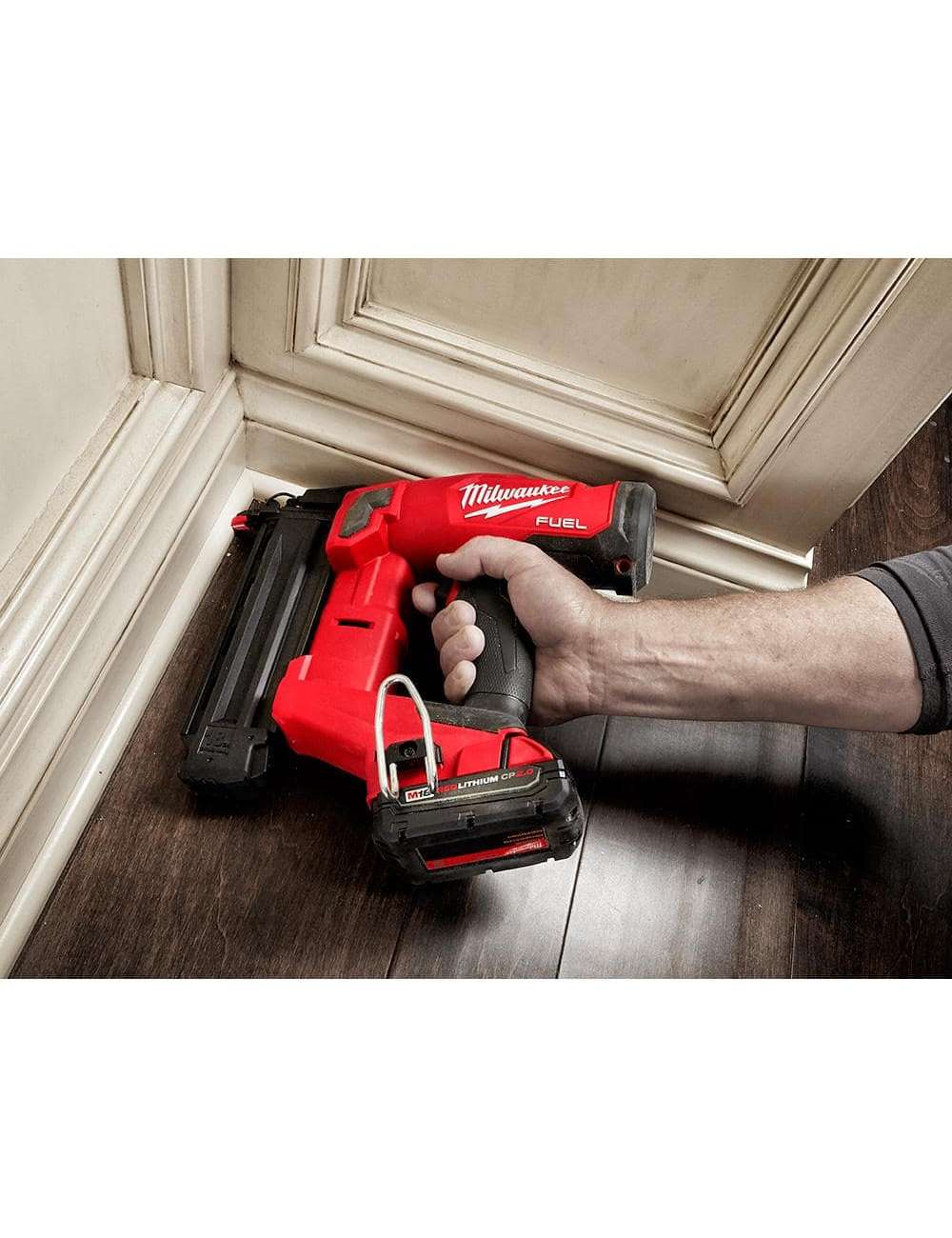M18 FUEL Cordless 18-Gauge Brad Nailer, M18 3-1/2 in 21-Degree Framing Nailer, M18 2.0 Ah Battery, M18 5.0 Ah XC Battery