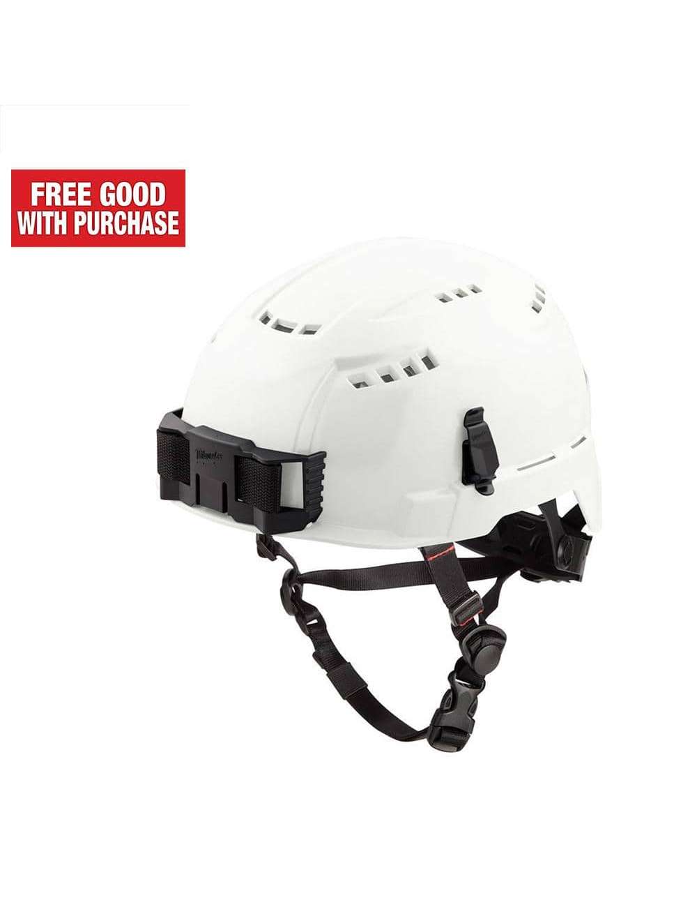 BOLT White Type 2 Class C Vented Safety Helmet