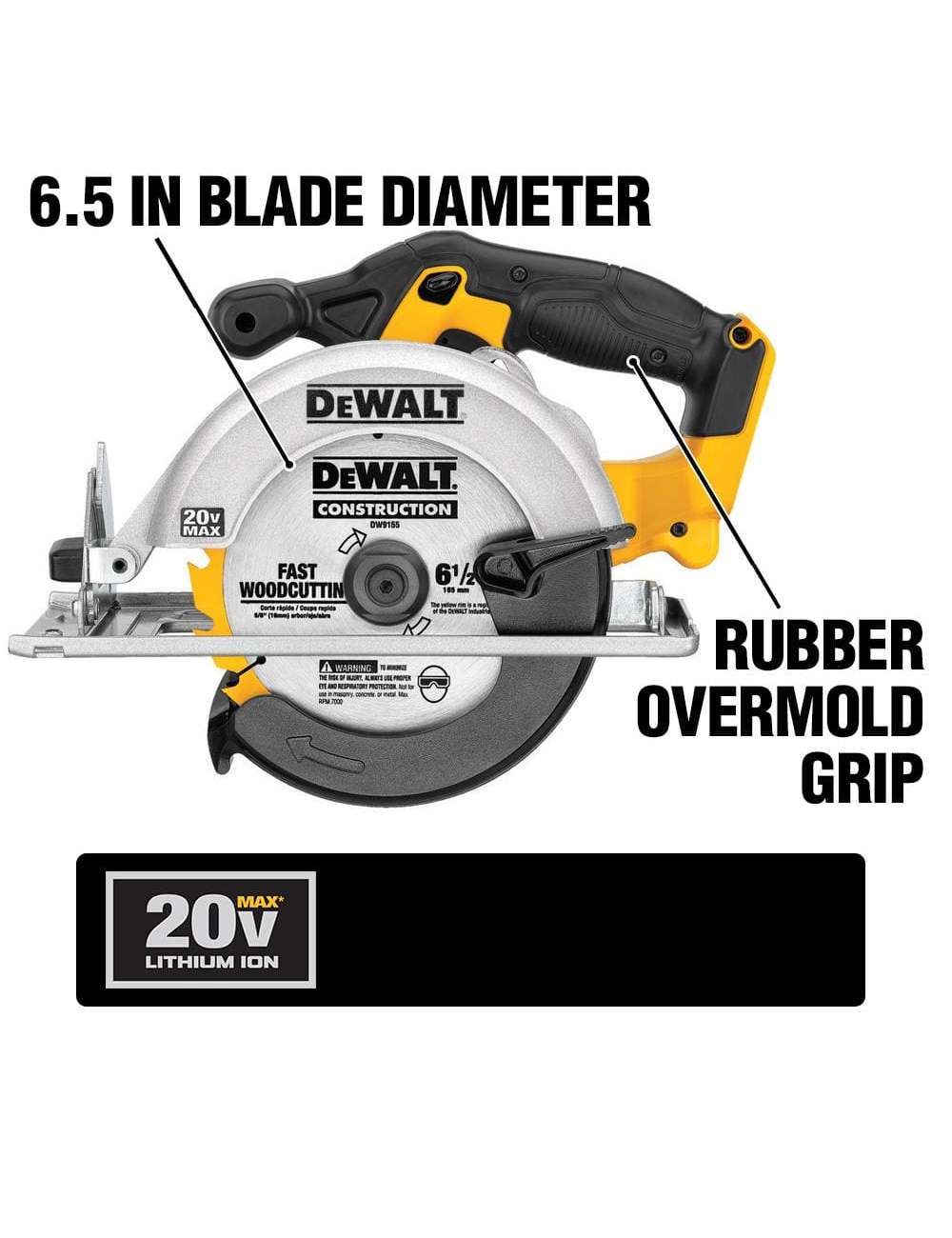 20V MAX Cordless 10 Tool Combo Kit with (2) 20V 2.0Ah Batteries, Charger, and Bag