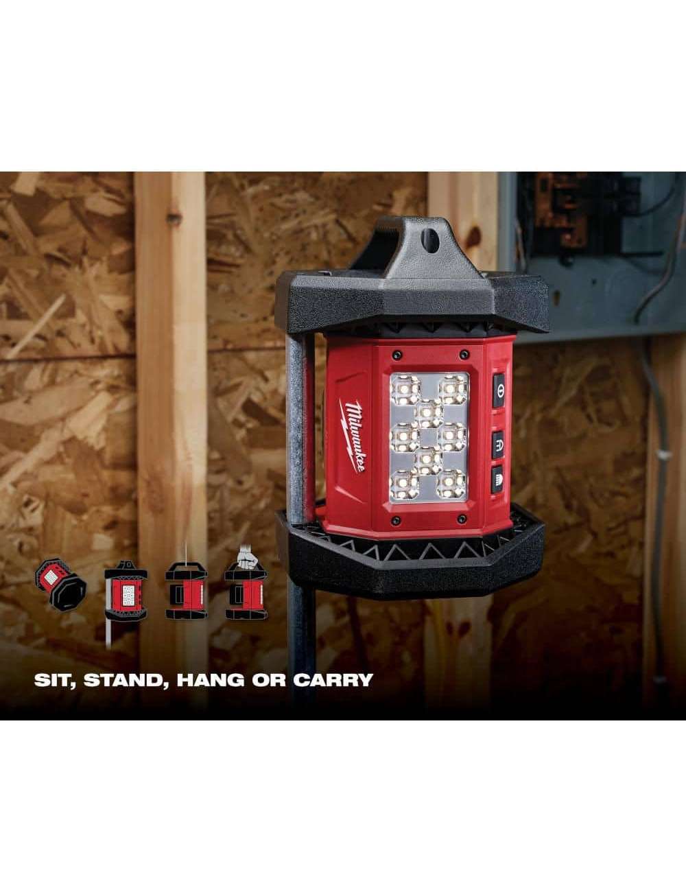 M18 ROVER 18-Volt Lithium-Ion Cordless 1500 Lumens LED Flood Light (Tool-Only)