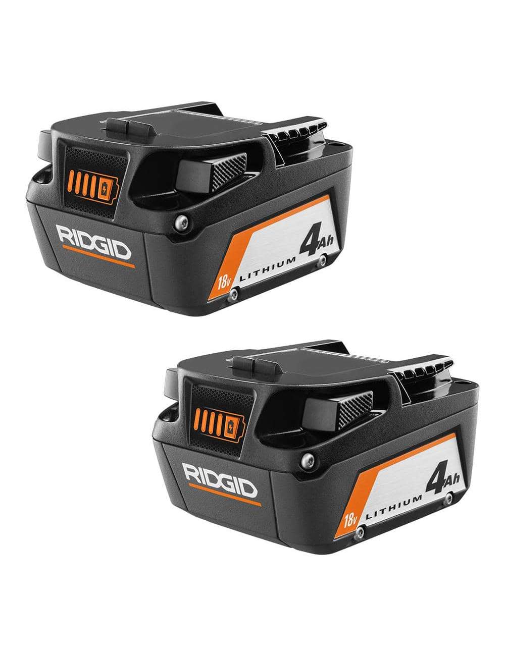 18V Lithium-Ion 4.0 Ah Battery (2-Pack)