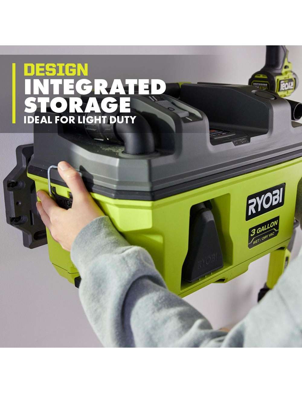 ONE+ 18V LINK Cordless 3 Gal. Wet/Dry Vacuum (Tool Only)